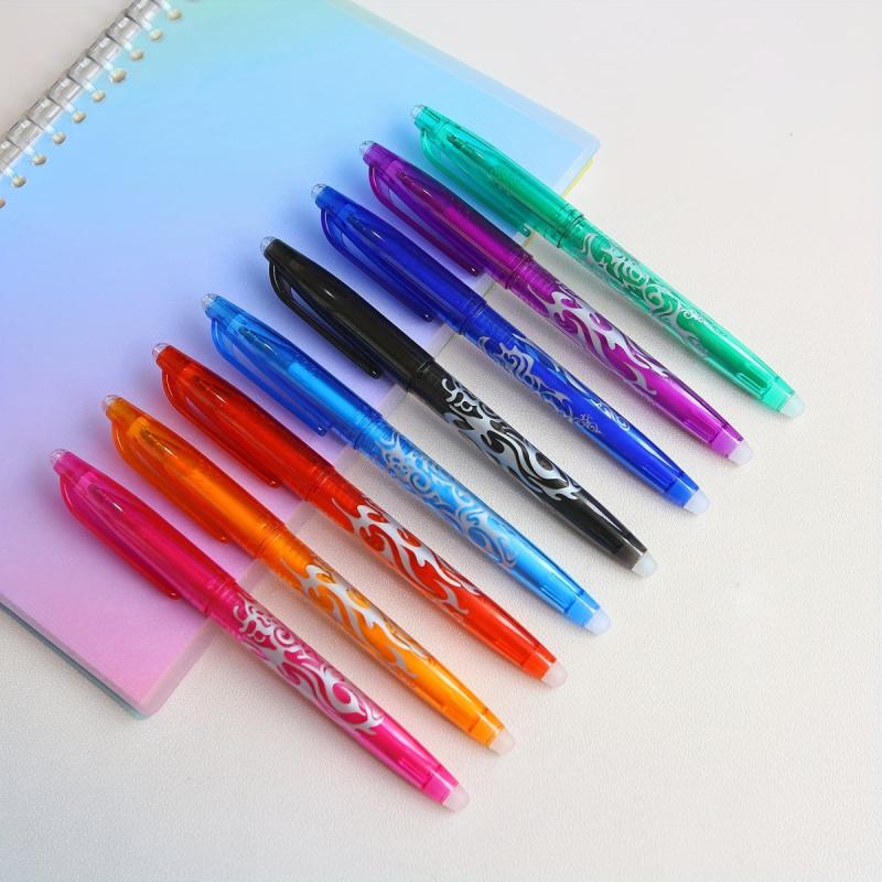 8pcs Colorful Erasable Gel Pen 0.5mm