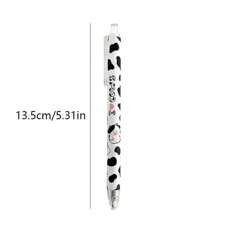 6pcs 0.5mm Milk Cow Gel Pen Set
