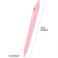 12pcs Pastel Retractable Gel Pens 0.5mm Ink School Supplies Stationary