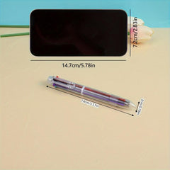 Plastic Push Pen Gift Pen 6 Ballpoint Pen Error Correction Artifact