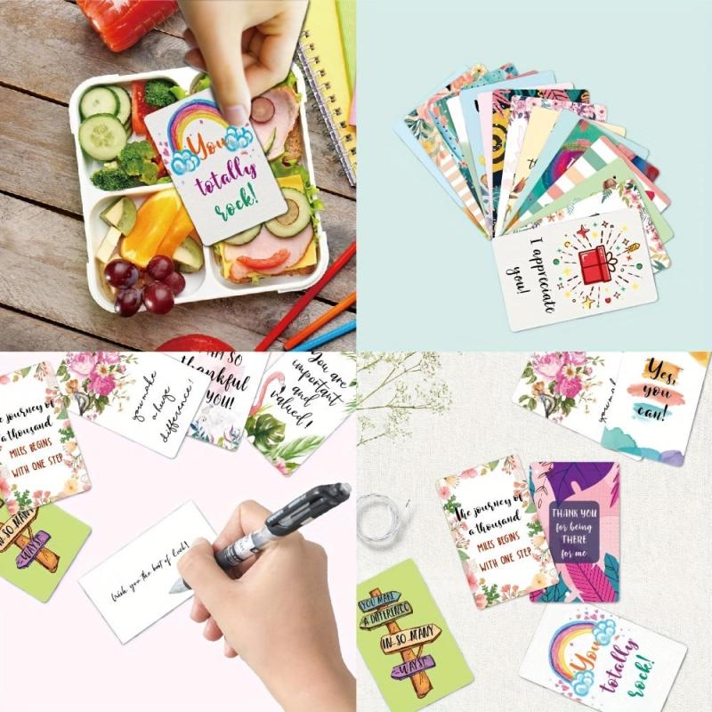 72PCS Women's Inspirational Quote Cards Encouragement Positive Affirmations