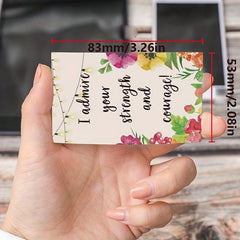72PCS Women's Inspirational Quote Cards Encouragement Positive Affirmations