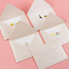 3D Folding Greeting Card Birthday Thank You Message Card