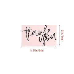 50 Thank You Cards for Business Shower Birthday Party Wedding Thanksgiving