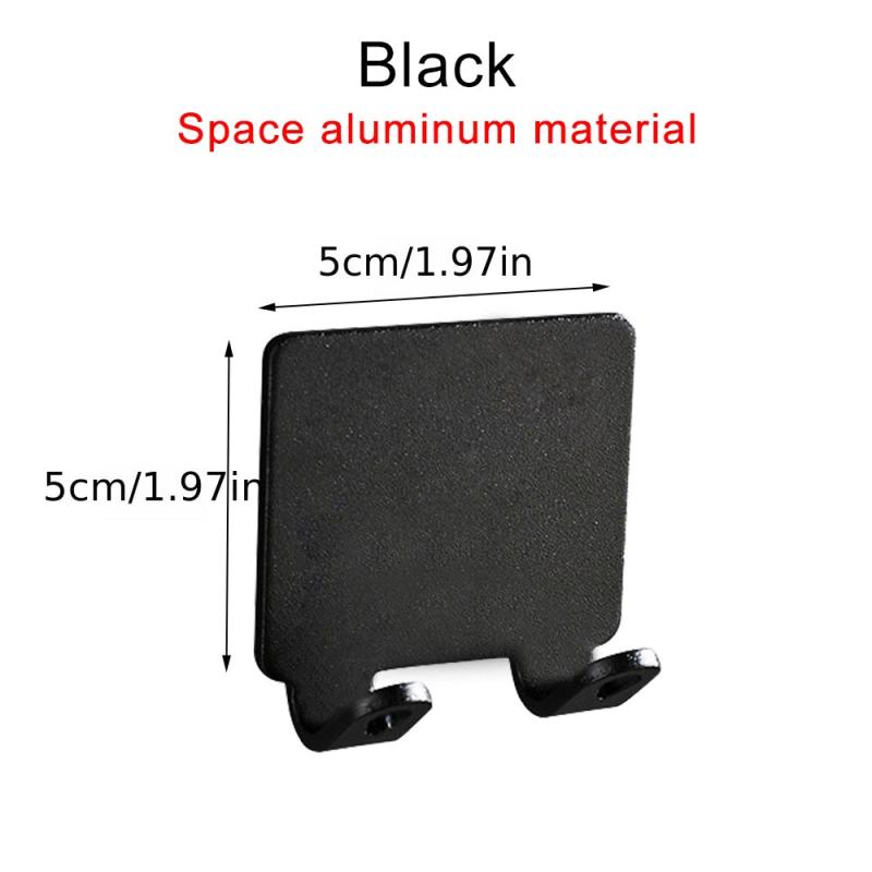 2pcs Punching Shaver Rack Men's Shaver Storage Hook Wall Shelf Bathroom
