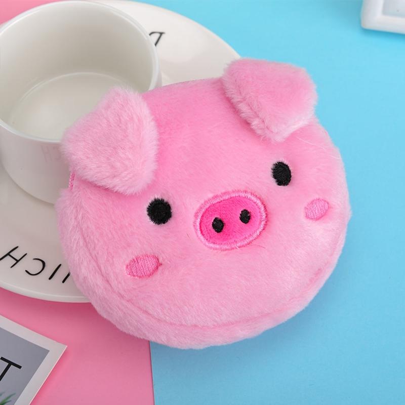 Plush Animal Coin Purse Mini Wallet for Girls