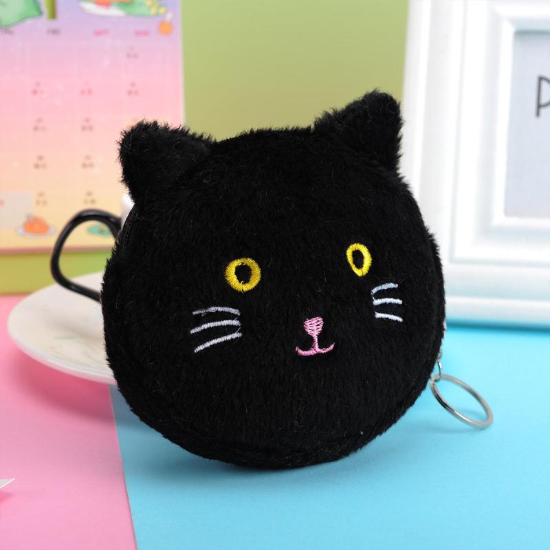 Plush Animal Coin Purse Mini Wallet for Girls