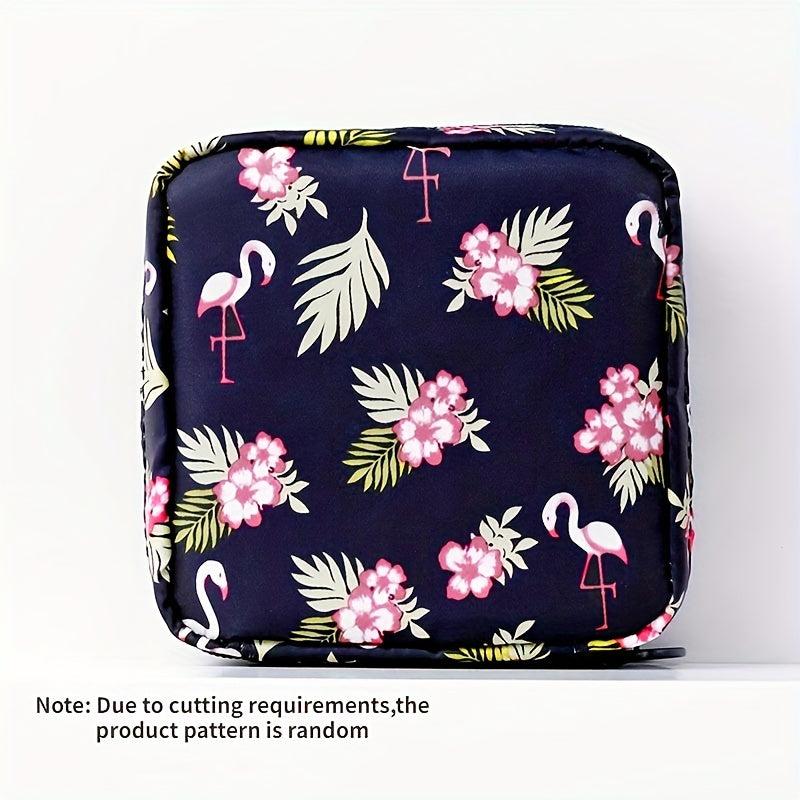 Stylish Travel Storage Bag for Toiletries, Sanitary Napkins & Makeup