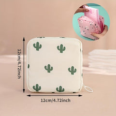 Stylish Travel Storage Bag for Toiletries, Sanitary Napkins & Makeup