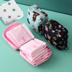 Stylish Travel Storage Bag for Toiletries, Sanitary Napkins & Makeup