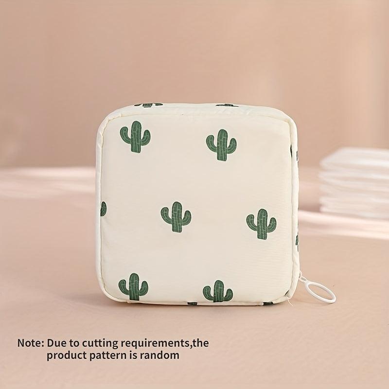 Stylish Travel Storage Bag for Toiletries, Sanitary Napkins & Makeup