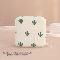Stylish Travel Storage Bag for Toiletries, Sanitary Napkins & Makeup