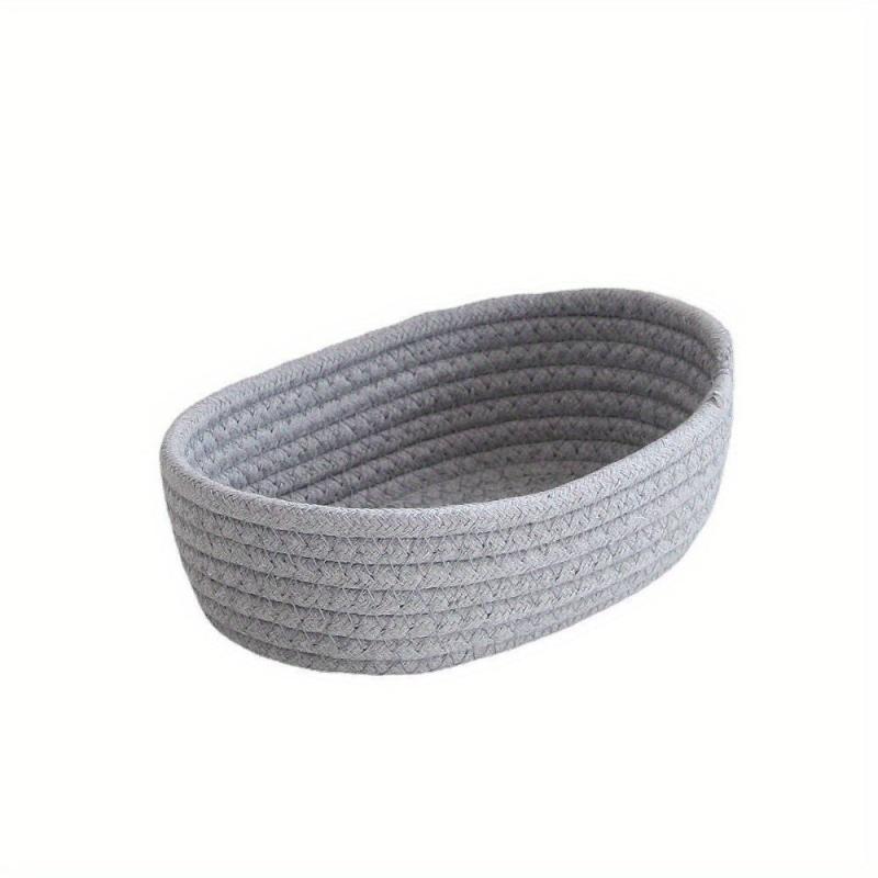 Woven Nordic Cotton Rope Storage Baskets