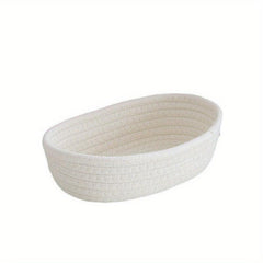 Woven Nordic Cotton Rope Storage Baskets
