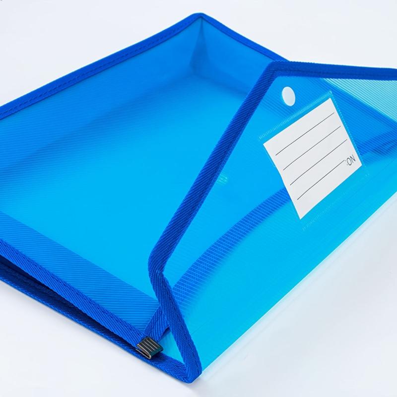 A4 Plastic File Envelope Expanding File Organizer Documents Folder