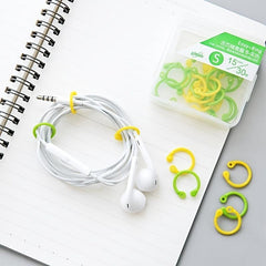 30 Loose Leaf Rings Boxed Opening Ring Card Punching Storage