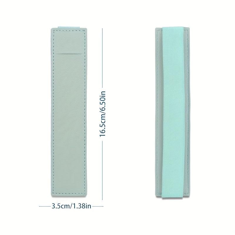 2pcs Leather Adjustable Elastic Band Pen Holder For Planner and Notebook