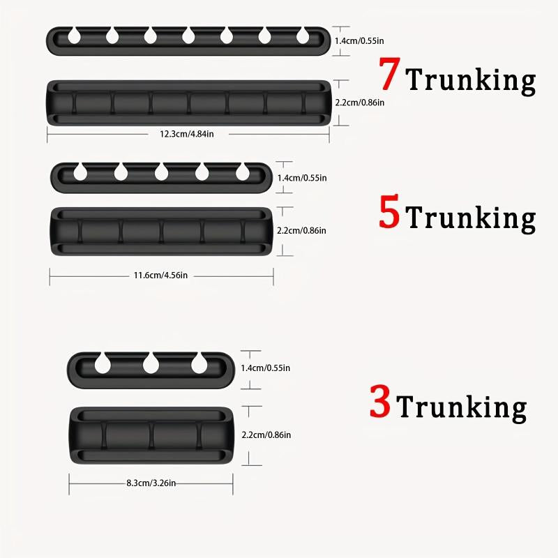 Multifunctional Data Cable Storage Clip Organizer