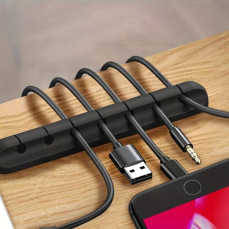 Multifunctional Data Cable Storage Clip Organizer