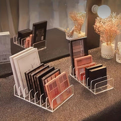 7 Grids Acrylic Makeup Holder for Desktop, Eyeshadow Storage, Gift for Girls