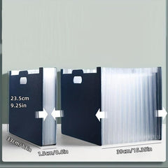13-Grid Desktop Vertical Folder Accordion Bag