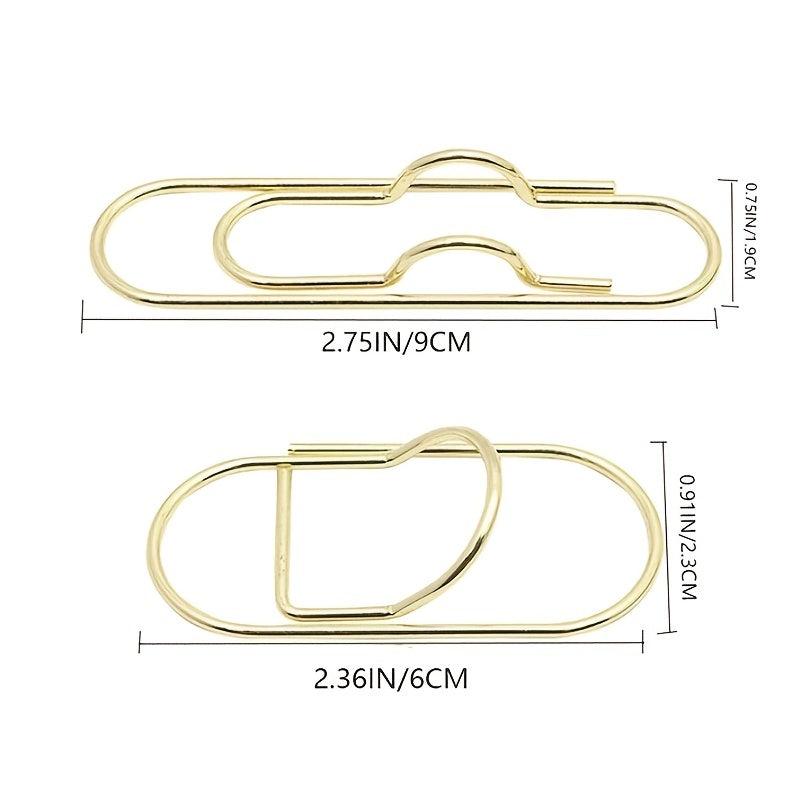 5pcs Metal Pen Clip Notebook Accessory Fixed Pen Holder