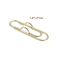 5pcs Metal Pen Clip Notebook Accessory Fixed Pen Holder