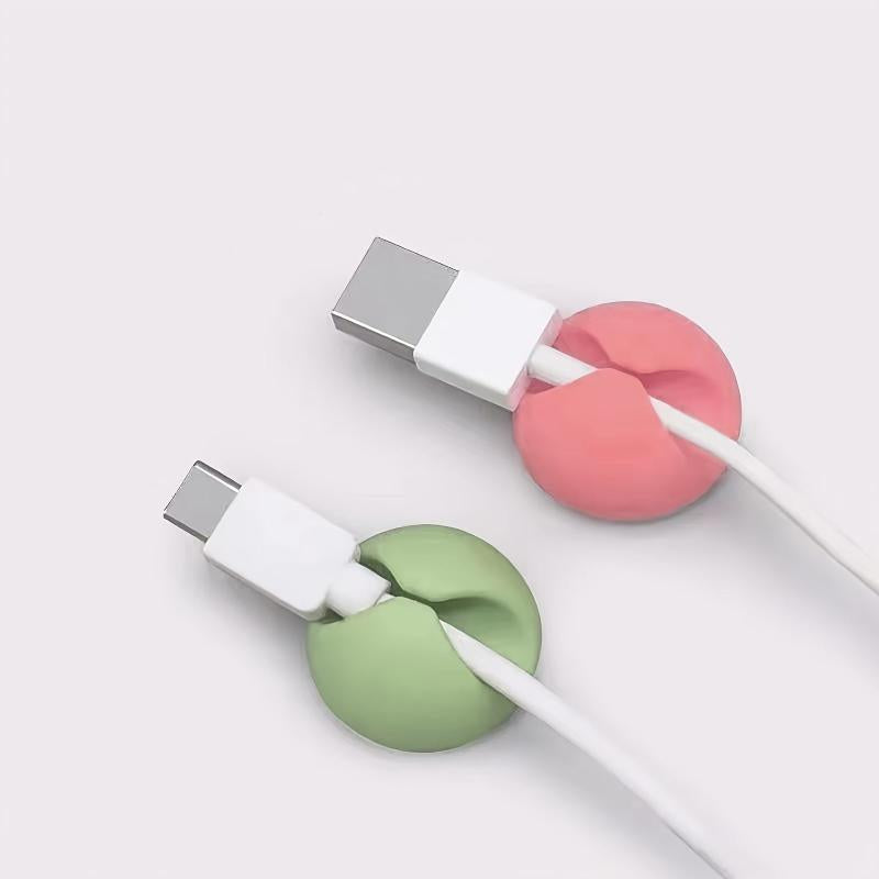3 Pack Desktop Cable Managers - Organize Cables in Style