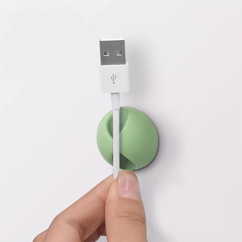 3 Pack Desktop Cable Managers - Organize Cables in Style