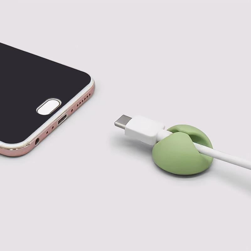 3 Pack Desktop Cable Managers - Organize Cables in Style
