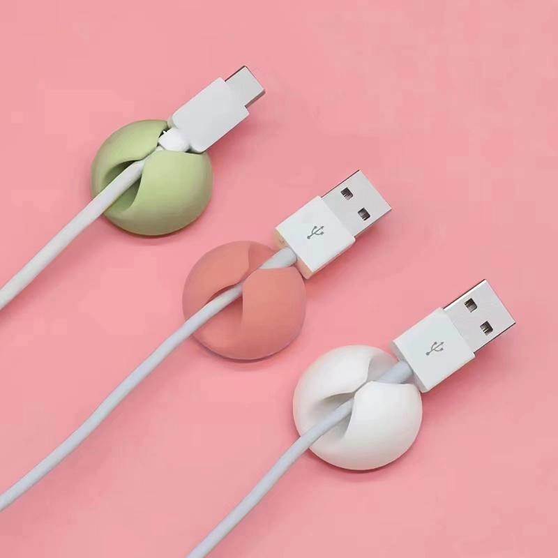3 Pack Desktop Cable Managers - Organize Cables in Style