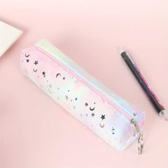 Moon Star Pencil Case Student Stationery Organizer