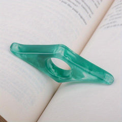 Purple Thumb Book Holder Resin Thumb Bookmark Personalized