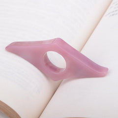 Purple Thumb Book Holder Resin Thumb Bookmark Personalized