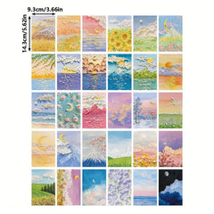 Four Seasons Whispering Series 30 Postcards Box