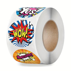 500pcs Motivational Reward Stickers for School Teacher Student