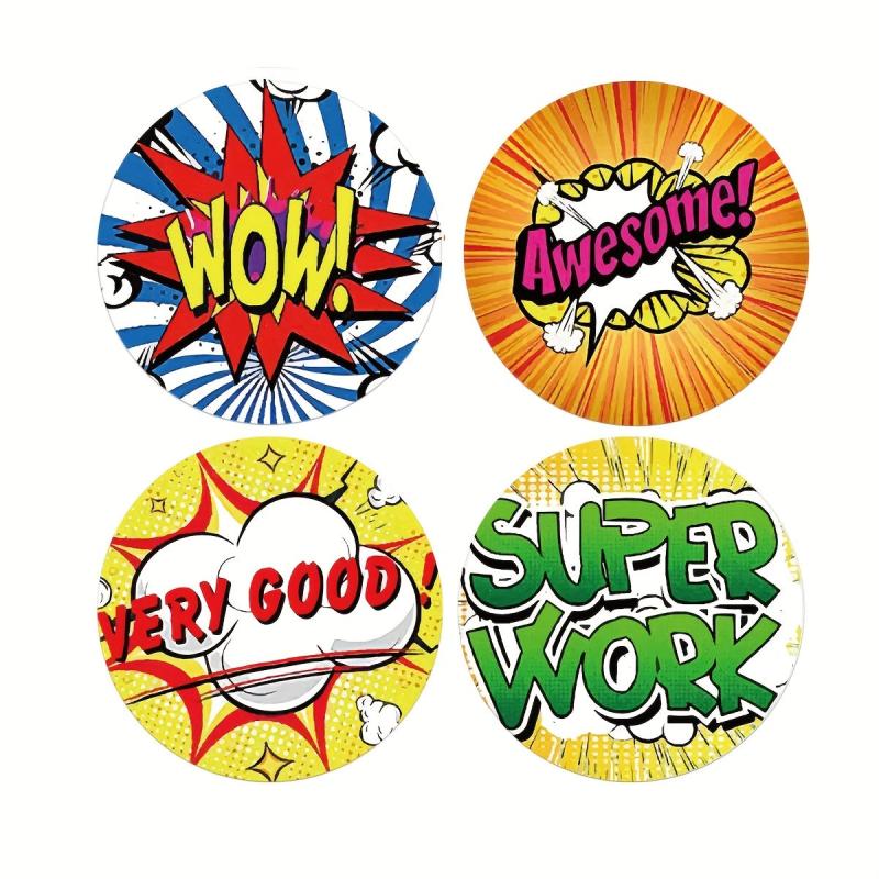 500pcs Motivational Reward Stickers for School Teacher Student