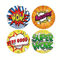 500pcs Motivational Reward Stickers for School Teacher Student