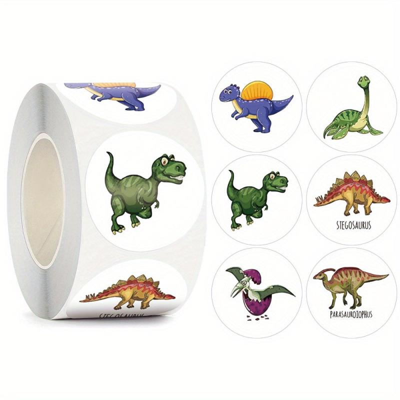 500pcs Dinosaur Pattern Stickers School Teacher Supplies