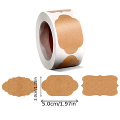 300 Pieces Self-Adhesive Baking Packaging Stickers