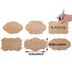 300 Pieces Self-Adhesive Baking Packaging Stickers