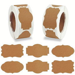 300 Pieces Self-Adhesive Baking Packaging Stickers