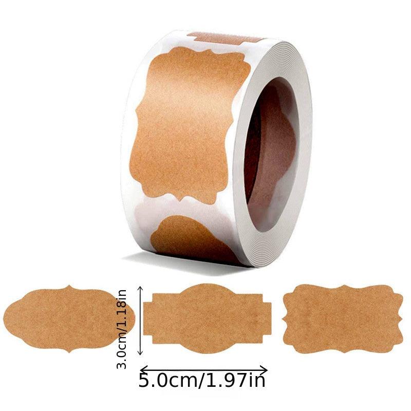 300 Pieces Self-Adhesive Baking Packaging Stickers