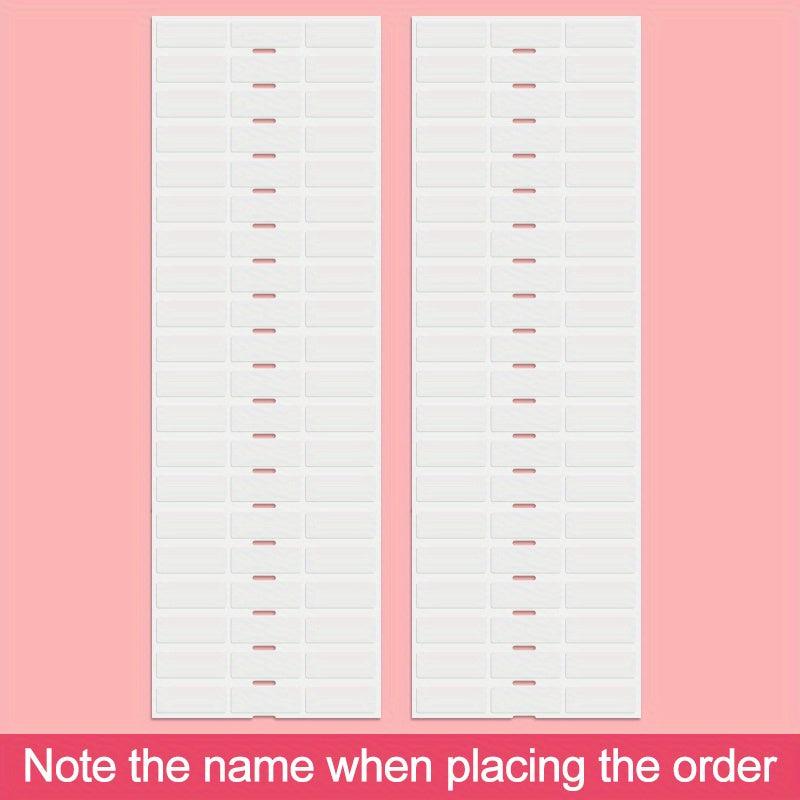 Custom Name Sticker Waterproof Office School Stationery Label