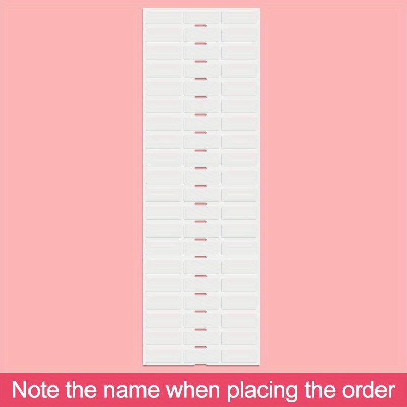 Custom Name Sticker Waterproof Office School Stationery Label