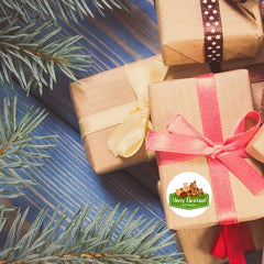 500 Christmas Stickers Decals Labels Decoration