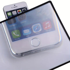 Full Page 17.78x11 Large Sheet Magnifier 3X Magnifying Glass Reading Aid