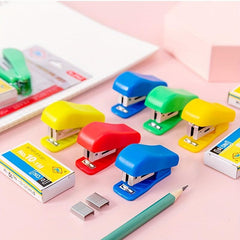 Compact Portable Stapler Set for Students and Home Offices