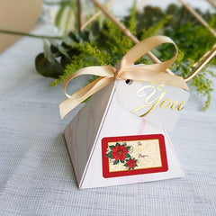 250pcs Christmas Holiday Gift Sticker Roll Self-adhesive Handwriting Name Label