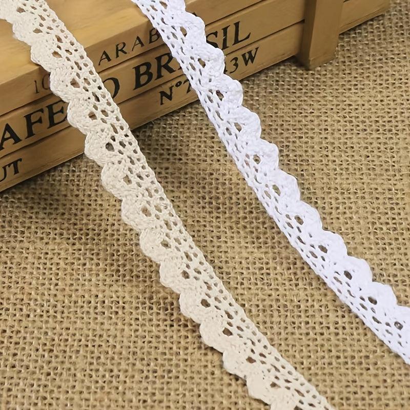 46 Yard Cotton Lace Trim DIY Costume Accessory Craft Ribbon